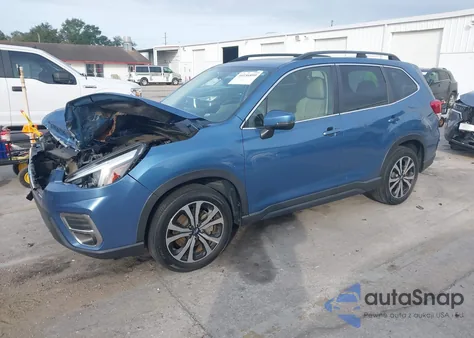 2021 Subaru Forester Limited z USA, uszkodzony, nr VIN JF2SKAUC5MH513654